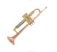 Tromba In Si Bemolle In Bronzo Fosforoso Spazzolato Resistente Facile Da Suonare Livello Di Esibizione Per Esami Di Banda Per Principianti. Tromba Professionale