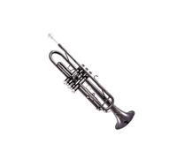 Tromba In Sib Di Qualità Strumenti Musicali In Ottone Tromba In Sib Placcata In Argento Con Custodia Per Guanti