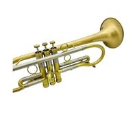 Tromba In Sib Strumenti Avanzati In Ottone In Materiale Di Rame Dorato Con Bocchino A Custodia