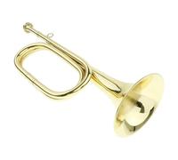 Tromba In Sib Tromba Piatta Corno Da Cavalleria In Ottone Con Bocchino