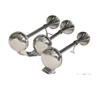 Tromba inox singola 12 V - 1 PZ Osculati - 21.452.03 - 2145203