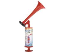 Tromba manuale, tromba da stadio, fanfara ad alta pressione d'aria, pompa portatile per sport, corno compresso da calcio (misura grande)