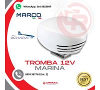Tromba Marina Shark 12v elettromagnetica per piccole imbarcazioni Made In Italy