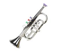 Tromba musicale simulata: materiale polimerico rigido, componente in durevole, di musicale, giocattolo educativo precoce per l'asilo, compleanno scolastico, Natale, vacanze