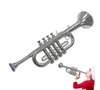 Tromba Per - Impara La Musica Facilmente | Strumento Di Cornet Giocattolo Con 4 Toni, Tromba Leggera In ABS Per Bambini | Ragazzi Ragazze Bambino Bambino Educazione Precoce, Gioco Di Allenamento