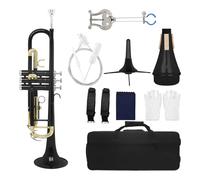 tromba Per Principianti Guida Per Principianti Su Come Suonare Gli Ottoni In Si Bemolle(Black gold set)