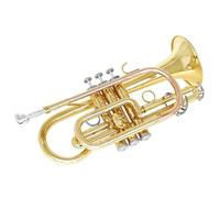 Tromba Per Principianti Mellophone Cornet BB Key 3 Tone Mini Tromba Strumento Musicale Professionale Per Principianti