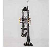 Tromba Per Principianti Strumenti Musicali Professionali Con Chiave In Oro Nichel Nero Tromba Piccola In Sib Con Custodia