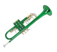 Tromba Per Principianti Tromba Verde B Bemolle Corpo A Tromba A Tre Toni Chiave Dorata Strumento Professionale Per Test Delle Prestazioni Per Principianti