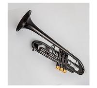 Tromba Piccola In Sib Per Principianti Strumenti Musicali Professionali Con Chiave In Oro Nichel Nero Principianti Ottone Tromba