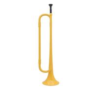 Tromba principianti B Plat Flat Bugle Cavallery Tromba Plastica Con Bocchino Per Studente Della Banda Tromba Professionale (Color : Yellow)