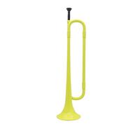 Tromba principianti B Tromba Piana Tromba Tromba Cavalleria Tromba Plastica Rispettosa Dell'ambiente Con Bocchino Per Studente 5 Colori Per Opzione Tromba Professionale (Color : Yellow)