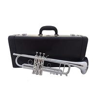 Tromba principianti BB Tromba Argento Placcato Strumenti Musicali Profesional Trombe Accessori Bocchino Caso Incluso Caso Tromba Professionale