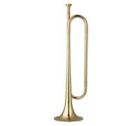 Tromba principianti Brass C Bugle Call Tromba Cavalry Horn Con Strumento Musicale Del Bocchino Per Principianti Band Scolastico Orchestra Militare Tromba Professionale