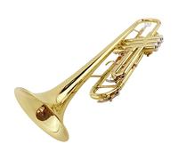 Tromba principianti Piccola Tromba Strumento Musicale Professionale Tromba Principianti B-flat Integrated Horn Test Tromba Professionale
