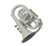 Tromba Principianti Strumento Professionale In Ottone Mini Tromba A Tre Toni In Si Per Principianti