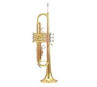 Tromba principianti Strumento Tromba A B-flat Argentato, Principianti, Test Di Prestazione, Cockpipe In Bronzo Fosforo Tromba Professionale