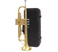 Tromba principianti Strumento Tromba A Tre Toni, Bugle, B, Adatto Per Principianti, Giovani Pionieri E Team Di Corno Di Tamburo Professionale Tromba Professionale (Color : 3/4)