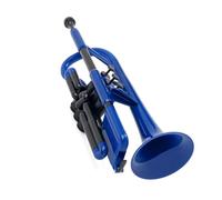 Tromba Principianti Tromba In Si Bemolle Di Plastica Strumento In Ottone Blu Esame Per Principianti