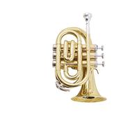 Tromba principianti Tromba Pocket Trumpet Palm Dimensioni Pocket Playner Playner Test Mini Trombet Tromba Professionale
