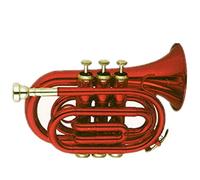 Tromba principianti Valvole Del Corpo Del Corpo Del Corpo Di Colore Rosso Della Tasca Della Tromba Del Corpo Del Corpo Tromba Professionale
