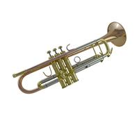 Tromba professionale Banda per prestazioni d'esame per strumenti a tromba a tre colori in bronzo fosforoso piatto B