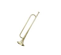 Tromba professionale Boccaglio per tromba 7C placcato in argento placcato in oro, guanti con bandiera a campana grande, tamburo per tromba per studenti elettrolitico con chiave B