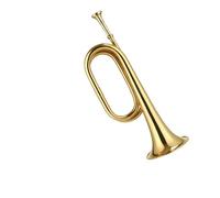 Tromba professionale Bocchino ordinario per tromba a gradino grande + panno rosso + guanti per tromba in ottone
