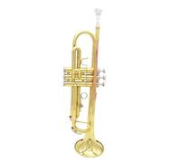 Tromba professionale Bocchino per tromba per tromba dorata di grande diametro in sib piatto squisito strumento in ottone