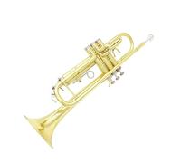 Tromba Professionale In Sib Piatta In Ottone Materiale Musicale Tromba Strumento A Fiato Con Custodia Cinturino In Tessuto Guanti Per Boccaglio