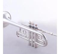 Tromba professionale Silver Drop da E a D con due set di tubi che cambiano il suono, può cambiare tromba con tono di livello professionale