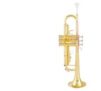 Tromba professionale Strumento a tromba per principianti in si bemolle professionista dorato