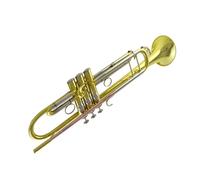 Tromba professionale Strumento a tromba tricolore con bocchino in bronzo fosforoso e campana integrata in si bemolle