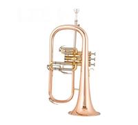 Tromba professionale Strumento Si bemolle in bronzo fosforoso e oro rosa migliorato per prestazioni professionali