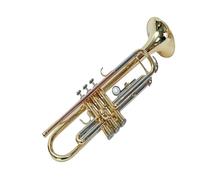 Tromba professionale Strumento tromba professionale in si bemolle a tre colori in bronzo fosforoso per principianti che suonano strumenti a fiato professionali