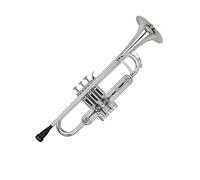 Tromba professionale Tromba argentata in si bemolle per principianti da eseguire per banda di fiati