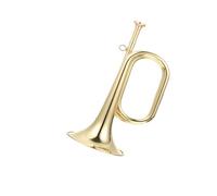 Tromba professionale Tromba Cavalleria Scout Tromba Tromba Ottone Strumento a tromba per studenti Adatto a principianti e adulti