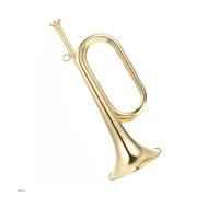 Tromba professionale Tromba Cavalleria Scout Tromba Tromba Ottone Strumento a tromba per studenti Adatto a principianti e adulti