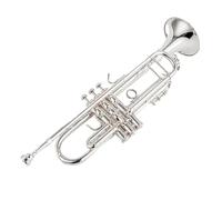 Tromba professionale Tromba composita Vendita calda Tromba d'argento Strumento piatto Ottone Studente