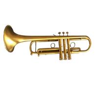 Tromba professionale Tromba D'oro Si Piatto Vintage Con Scatola Due Bocchini Guanti E Accessori