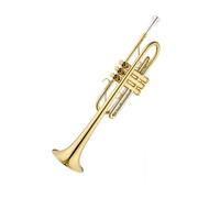 Tromba professionale Tromba in oro laccato per banda professionale in tromba in do bemolle laccata oro