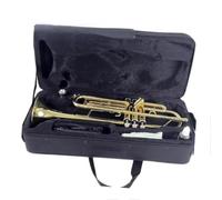 Tromba Professionale Tromba In Ottone In Si Bemolle | Include custodia dello strumento e bocchino