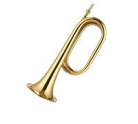 Tromba professionale Tromba in ottone Tromba Strumento in ottone 7C Bocchino salva-lavoro Stride Horn + Custodia