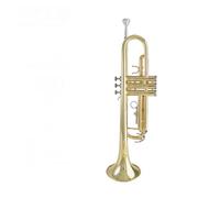 Tromba professionale Tromba in si tromba strumento in ottone per principianti test di performance entry level strumento a fiato occidentale
