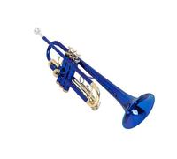 Tromba professionale Tromba in tubo di rame tromba in Si bemolle con scatola bocchino guanti panno per la pulizia