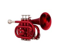 Tromba professionale Tromba portatile Tromba tascabile portatile Studente adulto Performance professionale Orchestra Orchestra Mini tromba tascabile
