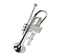 Tromba professionale Tromba SI cornetta piatta superficie dello strumento placcata in argento