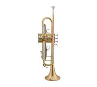 Tromba professionale Tromba trinota Bb B strumento a tromba per banda di fiati bemolle