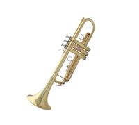 Tromba professionale Tromba universale per principianti in ottone in chiave SI per l'esame dell'orchestra di fiati