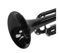 Tromba Set Di Trombe In Chiave B Tubo In Ottone Accessori Per Strumenti Di Ricambio Con Borsa Portaoggetti(Black)